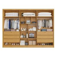 Guarda Roupa Valencia 6 Portas 6 Gavetas 100% Mdf Mademarcs Peroba - 2