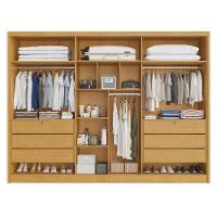 Guarda Roupa Valencia 6 Portas 6 Gavetas 100% Mdf Mademarcs Peroba - 3