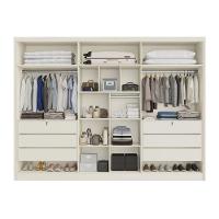 Guarda Roupa Valencia 6 Portas 6 Gavetas 100% Mdf Mademarcs Off White - 3
