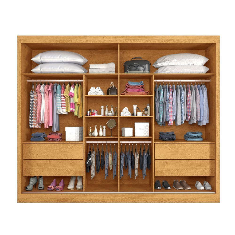 Guarda Roupa Rustic 2 Portas Ripado Mademarcs Peroba - 4