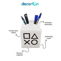 Suporte Iluminado Para Lápis E Celulares - Estilo Moderno Playstation - 6