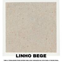 Sofá 4 Lugares Beny Com Chaise Esquerdo Linho Bege - 7