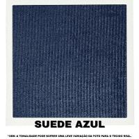 Sofá 4 Lugares Beny Com Chaise Direito Suede Azul - 7