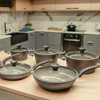 Panela Wok Antiaderente De Granito Com Tampa ø30cm Para Todos Os Fogões - 2