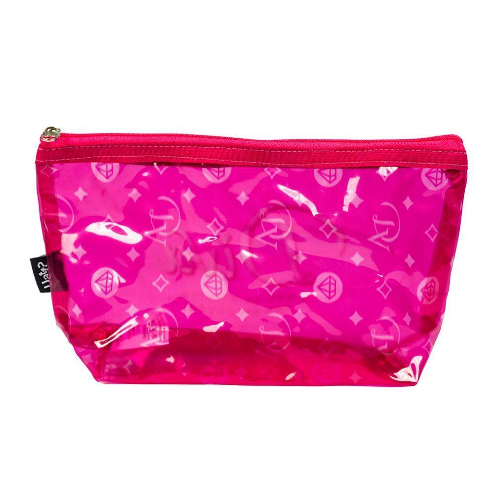 Necessaire Transparente Pvc Com Zíper - Estilo E Organização Para Seu Dia A Dia - 2