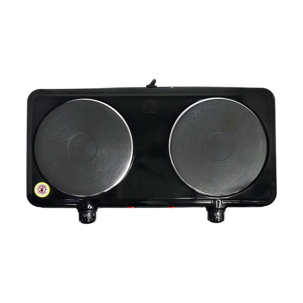 Fogão Elétrico 2000w Portátil 2 Bocas 220v - 2