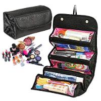 Necessaire De Viagem Maleta Frasqueira Bolsa Rolinho Organizador De Cosmeticos Maquiagem Portatil - 1