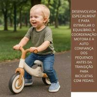 Bicicleta De Equilíbrio Infantil Sem Pedal Marrom - 2