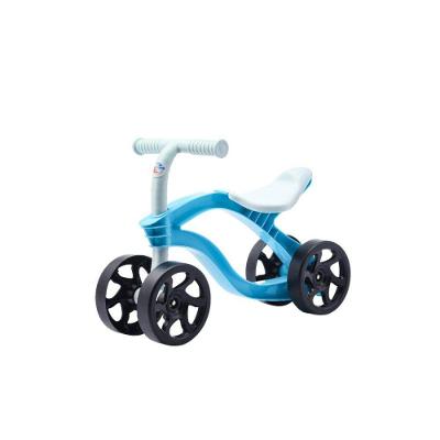 Bicicleta De Equilíbrio Infantil Futurista Sem Pedal 4 Rodas - Azul