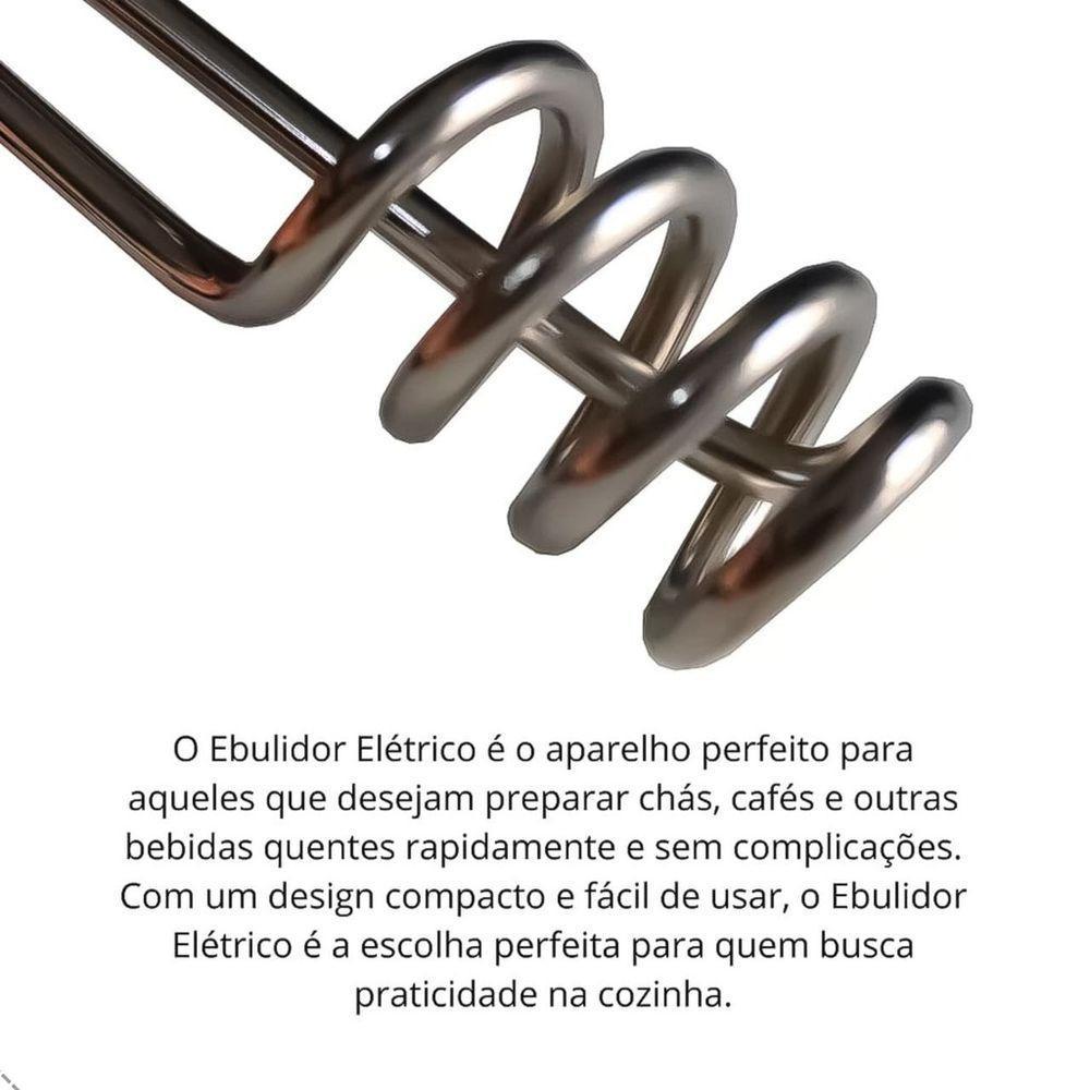 Ebulidor Elétrico Ferve água Rápido 1000w - 220v - 3