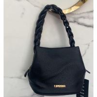 Bolsa Feminina Transversal Com Alça Trançada Lyssa Preta - 3