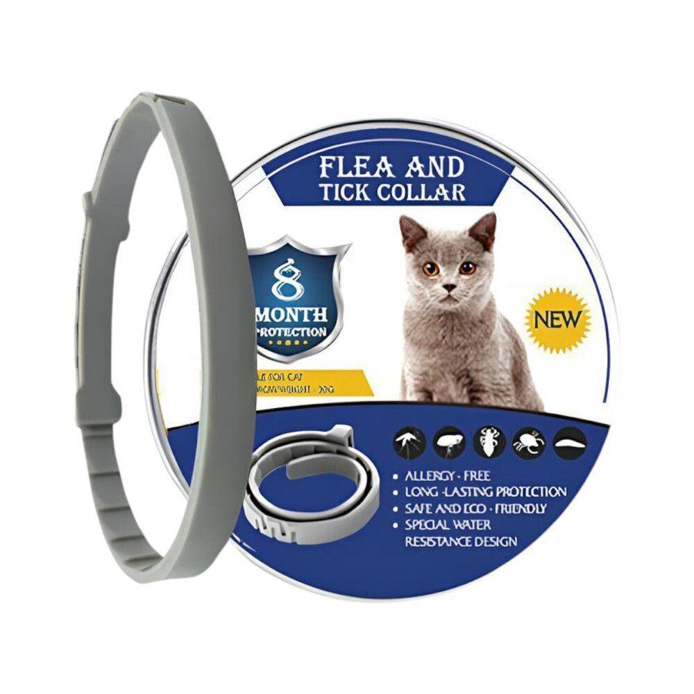 Coleira Antipulgas Ajustável Para Gatos - Proteção Natural Com óleo Essencial E Caixa De Alumínio - 1