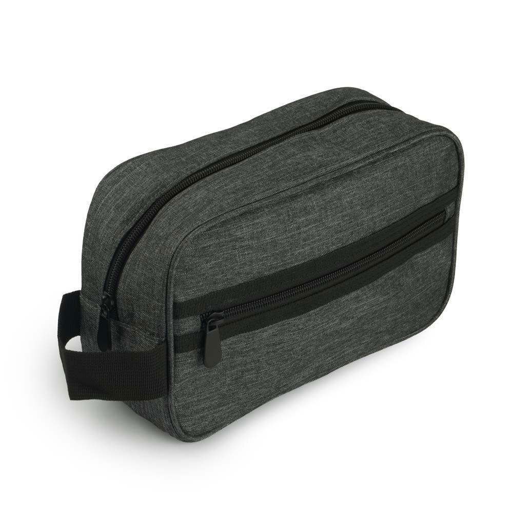 Necessaire Prática E Elegante Em Poliéster 4l Com Alça E Zíper - Ideal Para Viagens E Dia A Dia - 1