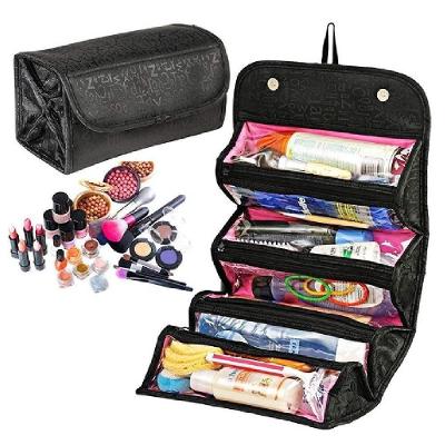 Necessaire De Viagem Maleta Frasqueira Bolsa Rolinho Organizador De Cosmeticos Maquiagem Portatil