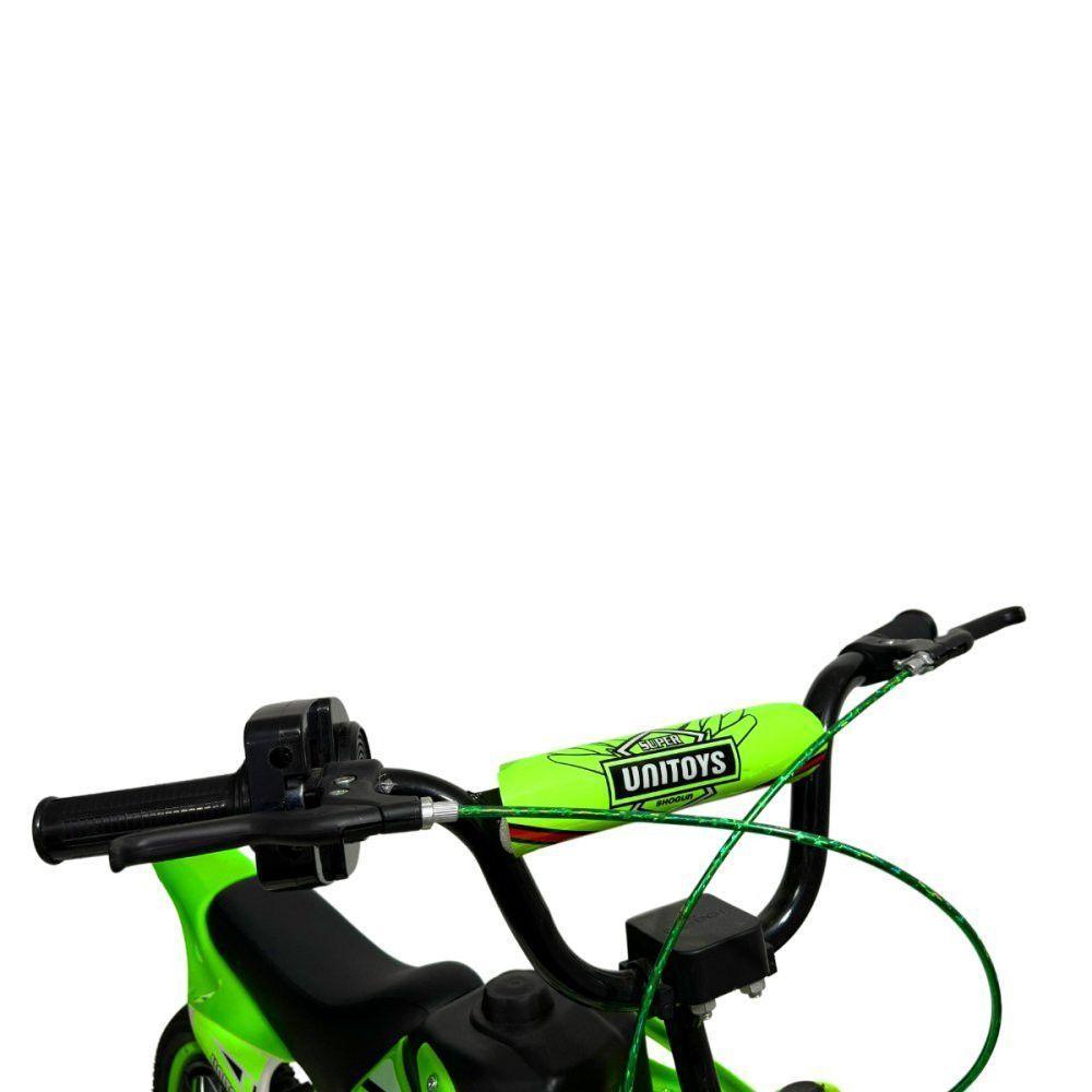 Bicicleta Moto Cross Aro 16 - Verde - 5