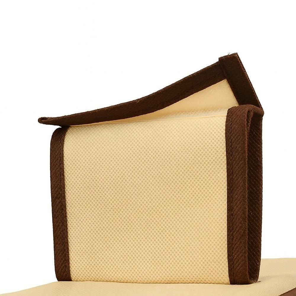 Sapateira Porta Vertical Organizador Sapatos Guarda Roupa Closet Armario 5 Divisorias Flexivel Prateleira Multiuso Dobra - 5