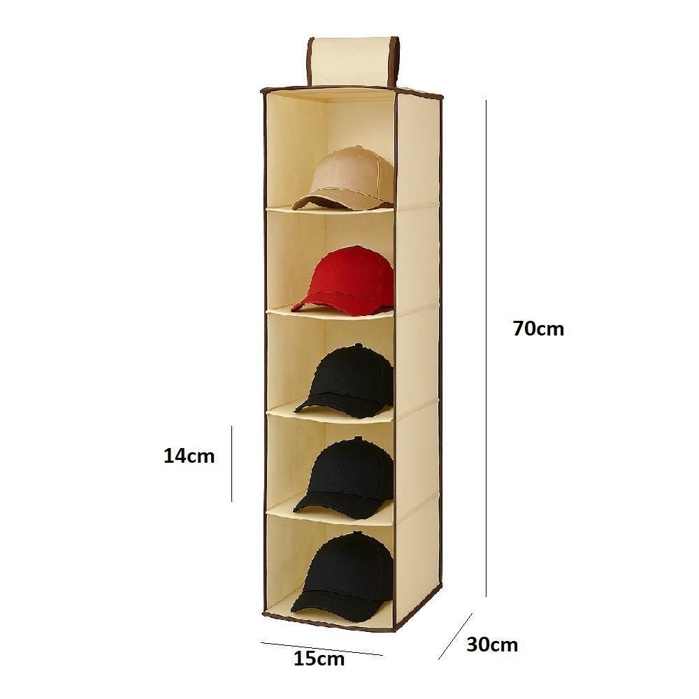 Sapateira Porta Vertical Organizador Sapatos Guarda Roupa Closet Armario 5 Divisorias Flexivel Prateleira Multiuso Dobra - 7