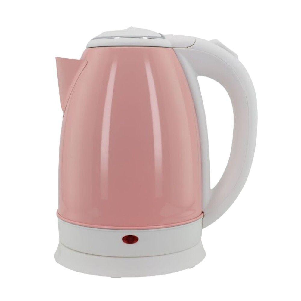 Chaleira Elétrica Rosa Inox 1,8l - Praticidade E Estilo Para Suas Bebidas Quentes - 1