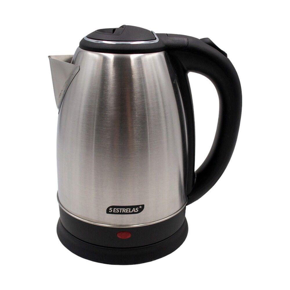 Chaleira Elétrica Inox Escovado 1,8l - Aquecimento Rápido E Desligamento Seguro - 1