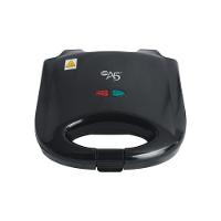 Máquina De Waffle Compacta Preta 750w Com Revestimento Antiaderente E Design Elegante - 2