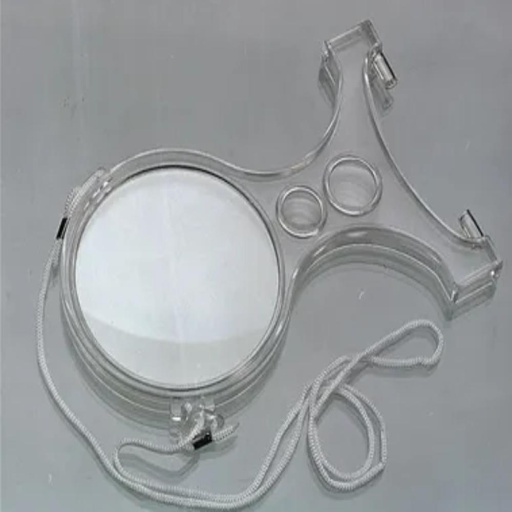 Lupa Pescoco Maos Livres Aumento 2x 5x E 8x Trifocal Mesa Bancada Lente Aumento Portátil Multiuso Leitura Reparo - 3