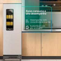 Cervejeira Vertical HQ Beer Plus 264 Litros Inox HQ-264CVEFFX 110V - 7