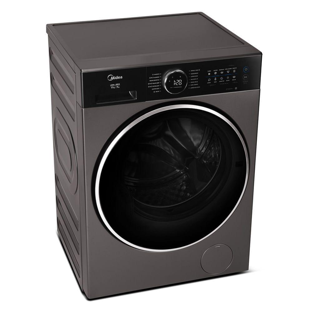 Lava E Seca 11kg Titanium Slim Storm Wash Conectada Midea MF210D110WB/GK-01 110V - 3
