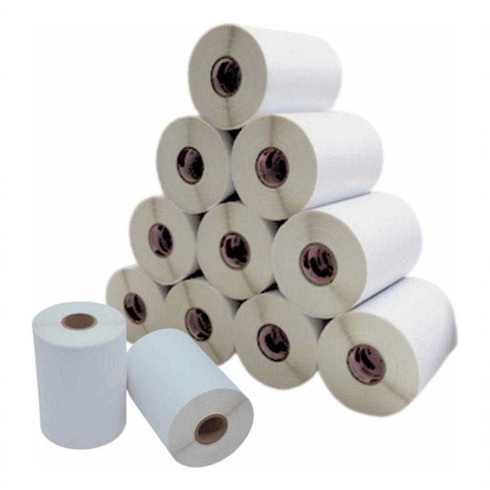 Kit 12 Rolos De Etiqueta 100x50 10x5 Couche Adesiva Zebra Co - 1