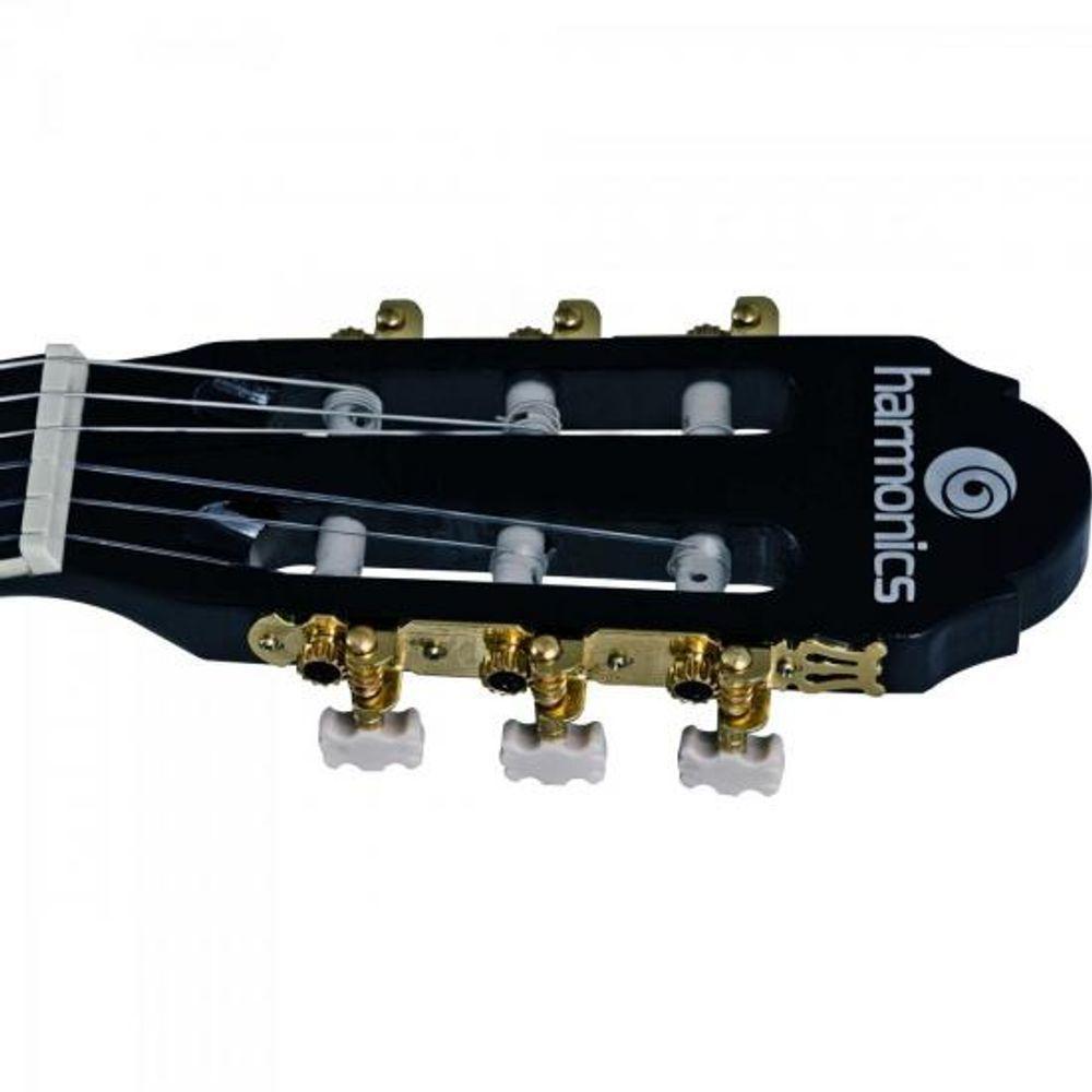 Violão Harmonics Gc-10 Acústico Nylon Preto [f002] - 6