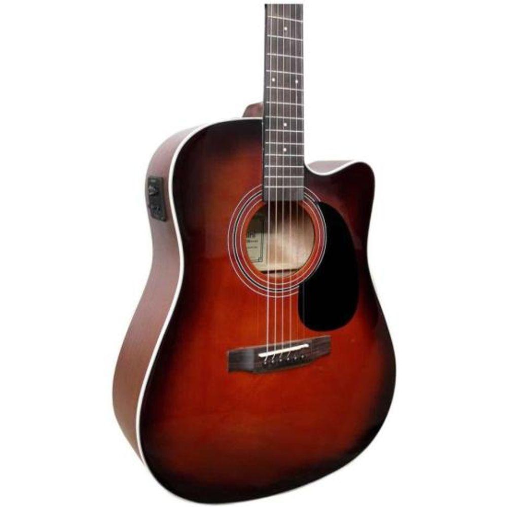 Violão Giannini Performance Deluxe Dreadnought Ceq Sunburst [f002] - 5