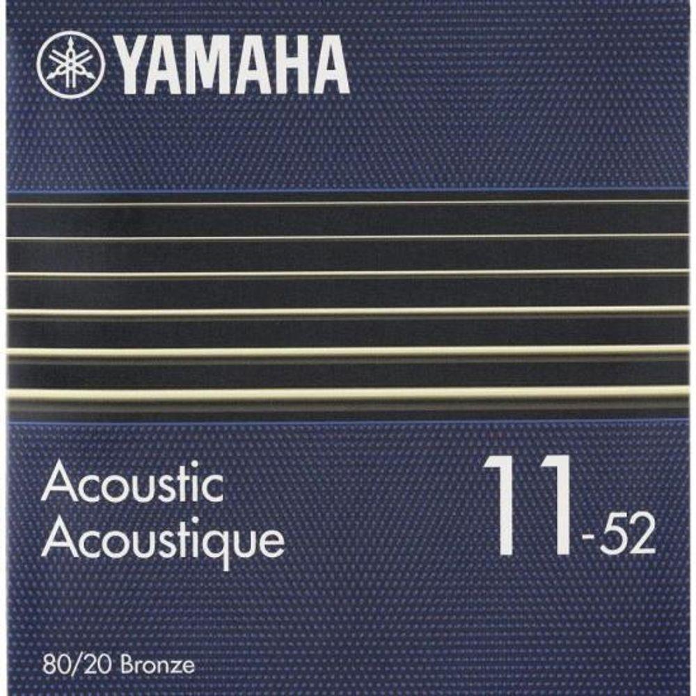 Encordoamento Para Violão .011-.052 Bronze Custom Light Yamaha [f002] - 1