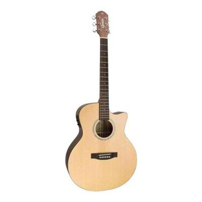 Violão Giannini Frand Auditorium Ceq Eletroacústico Aço Natural Satin [f002]