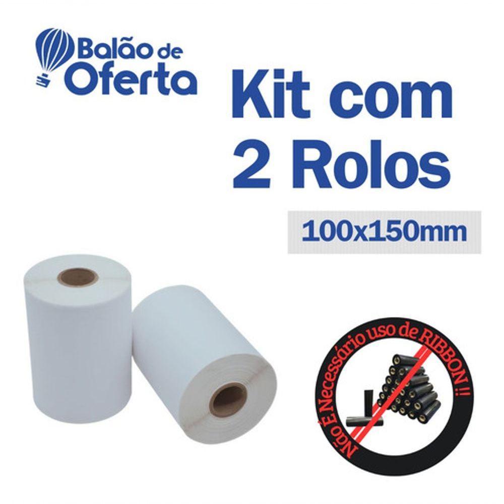 Etiqueta Adesiva Higipack - Kit 2 Rolos - 2
