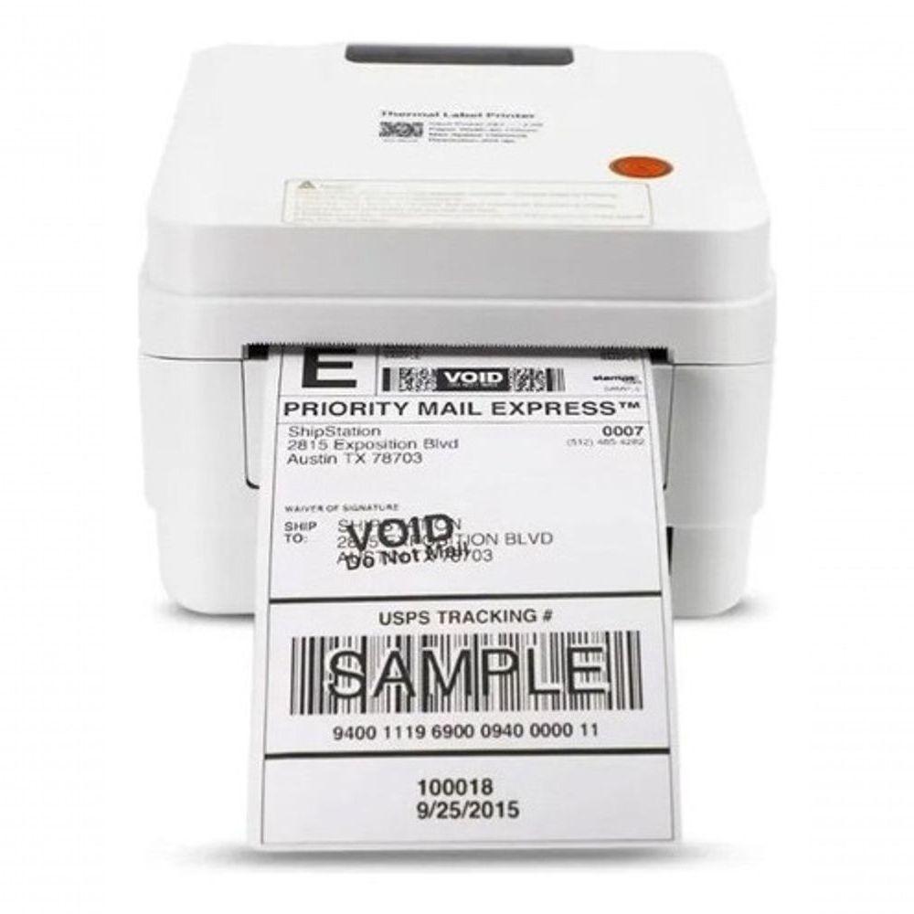 10 Rolos Etiqueta 10x15 100x150 Térmica Serrilha Zebra Elgin - 6