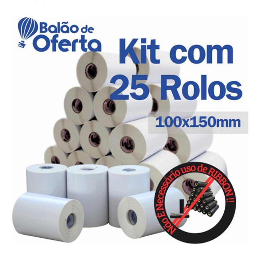 Etiqueta Autoadesiva Higipack Kit 25 Rolos - 2