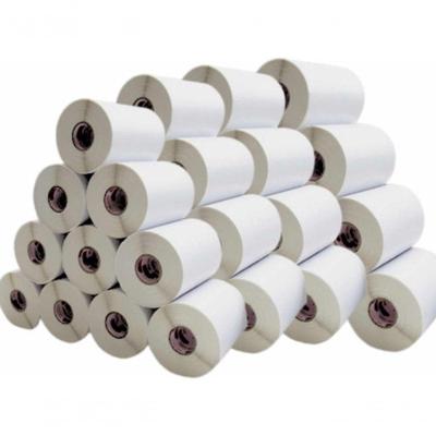 40 Rolos Etiqueta Bobina Adesiva Couchê 10x5cm (100x50mm)
