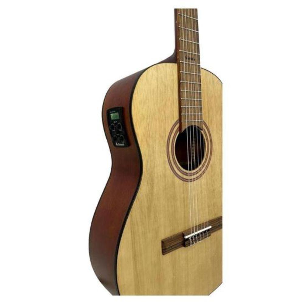 Violão Giannini Trovador Ntr1 Eletroacústico Eq Nylon Natural Satin [f002] - 3