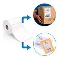 Kit 8 Rolos Etiqueta Térmica 10x15 (100x150) Rolo C/ 200 - 3