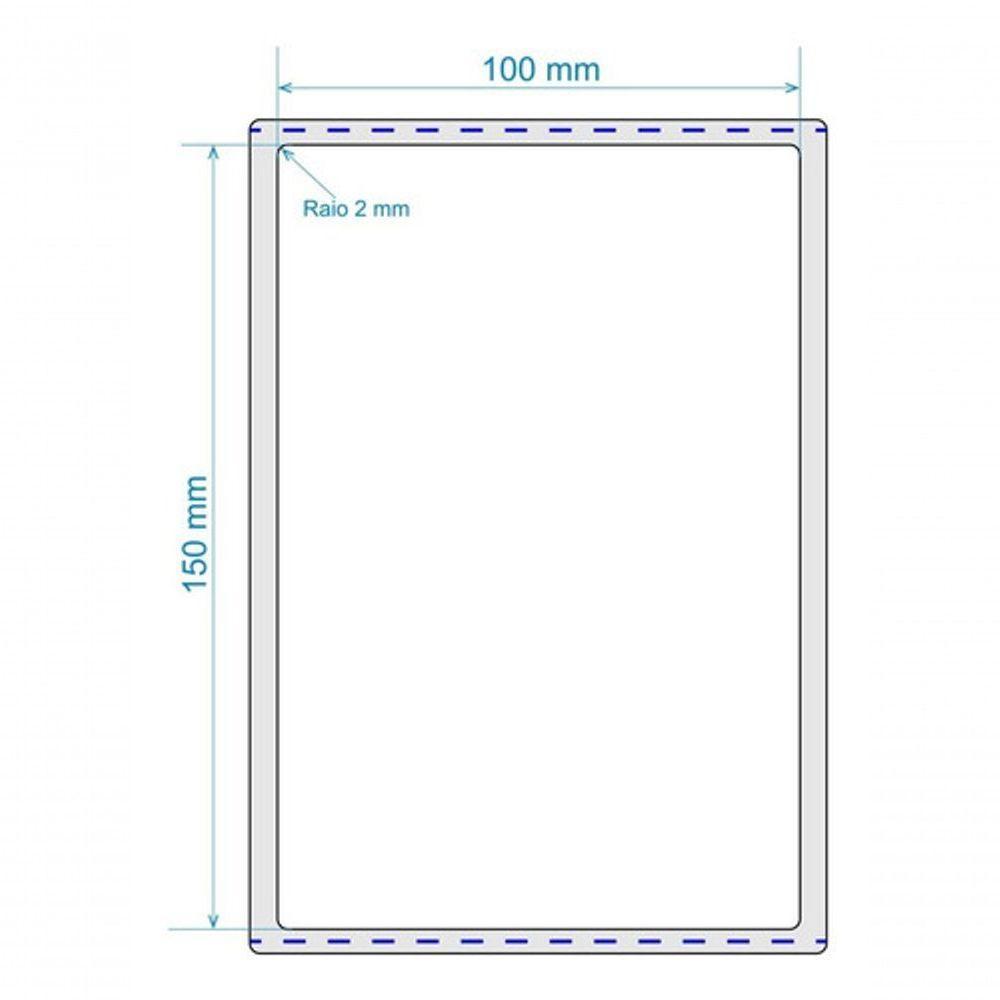 10 Rolos Etiqueta 10x15 100x150 Térmica Serrilha E-commerce - 3