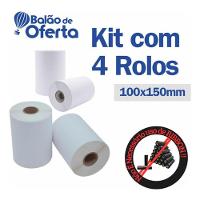 Etiqueta Autoadesiva Higipack - Kit Com 4 - Rolo - 2