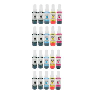 Kit 20 Refil De Tinta T664 Para Epson L120 L310 L355 L380