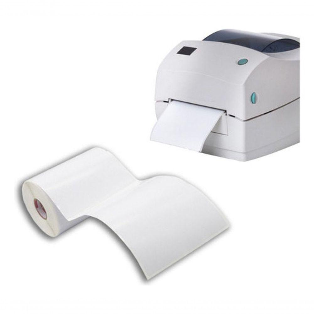 1 Rolo Etiqueta 10x15 100x150 Couche Serrilha Zebra Elgin Co - 1