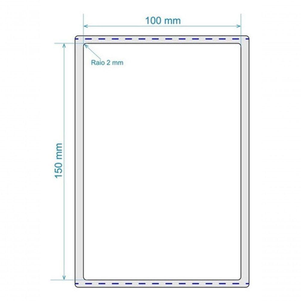 1 Rolo Etiqueta 10x15 100x150 Couche Serrilha Zebra Elgin Co - 3