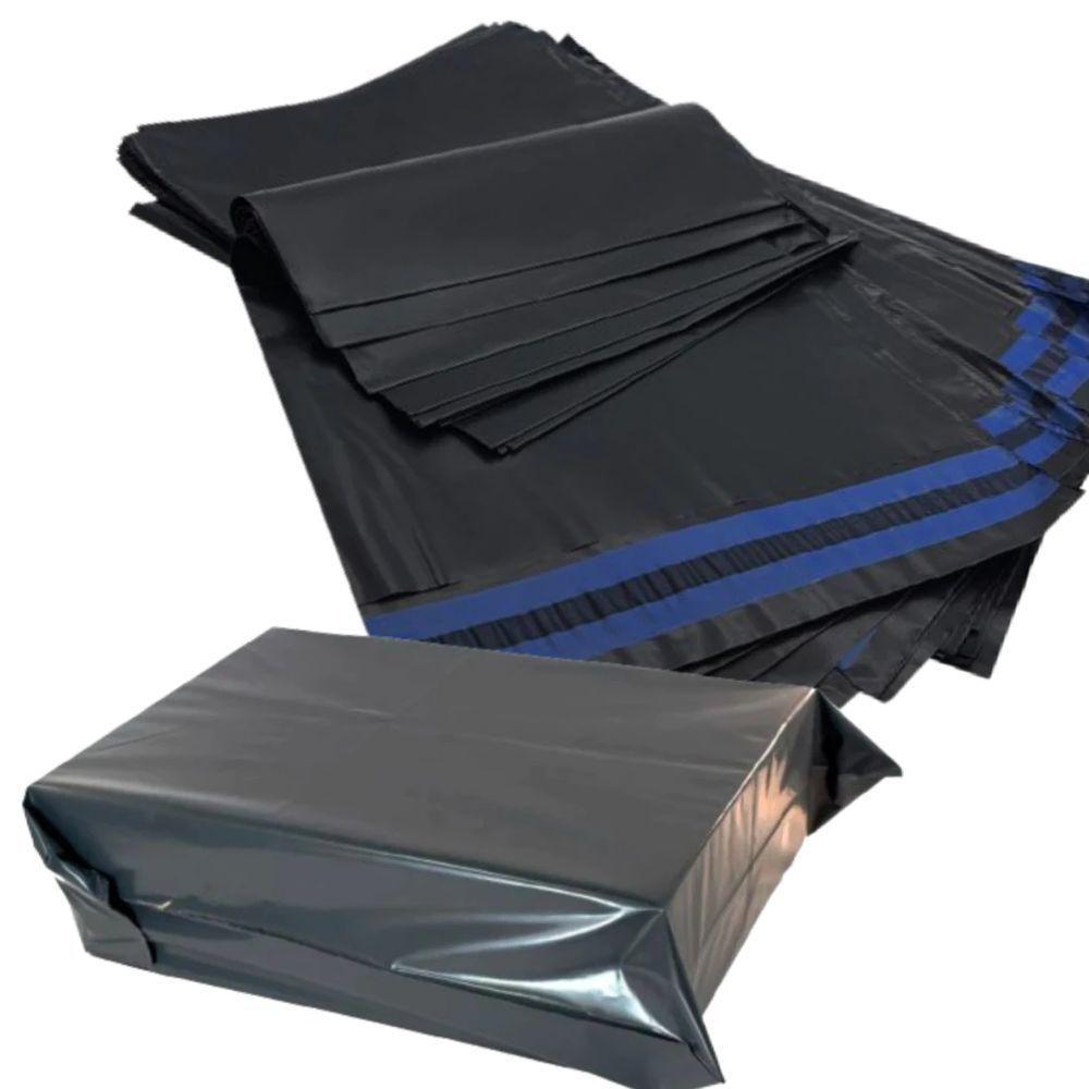 100 Unidades Envelopes De Segurança Saco Plástico Envio Correio - 5