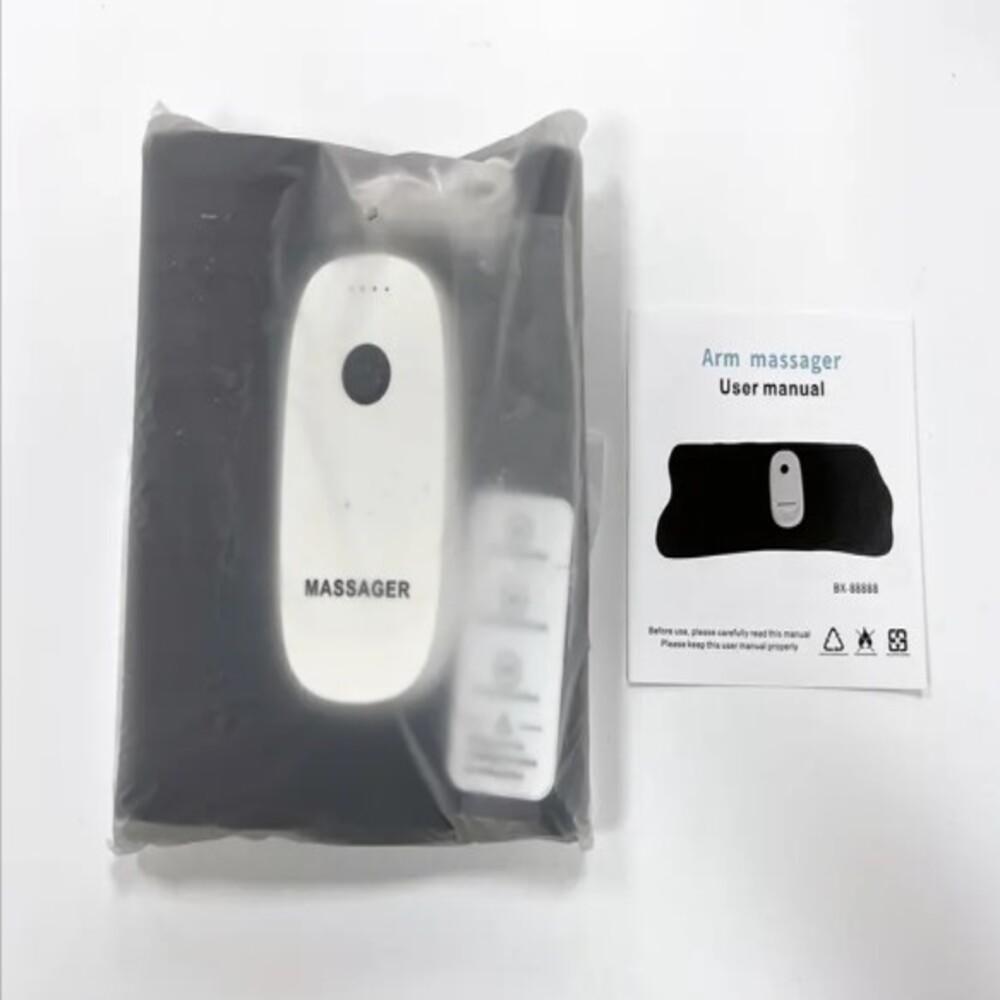 Massageador Braço Perna Panturilha Portatil Eletroestimulacao Massagem Fisioterapia Muscular Compressao Eletrica Sem Fio - 4