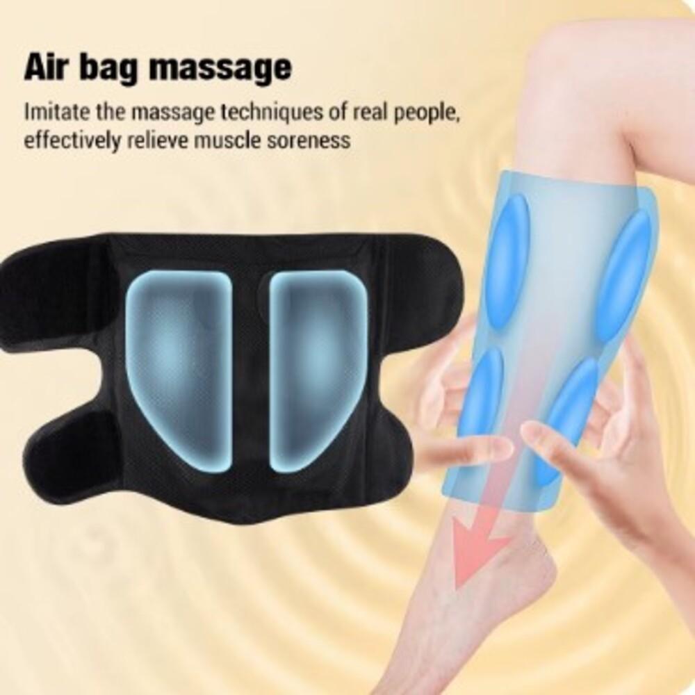 Massageador Braço Perna Panturilha Portatil Eletroestimulacao Massagem Fisioterapia Muscular Compressao Eletrica Sem Fio - 6