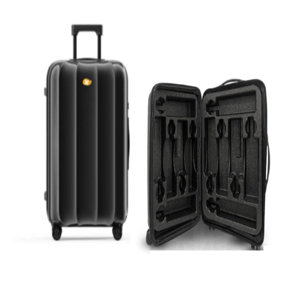 Mala Viagem Transporte De Vinho 12 Garrafas Grande Colmeia Espuma 12 Espumantes Winebag Proteçao Maxima - 1