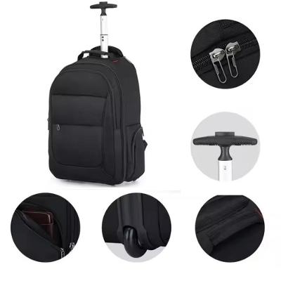 Mochila De Rodinhas Notebook Escolar Masculina Alca Costas Grande Reforcada Mala Bordo Executiva Laptop Viagem