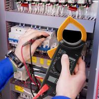 Alicate Amperimetro Digital Completo Com Estojo Protecao 750v 20a 200a Multimetro Hold Profissional - 3