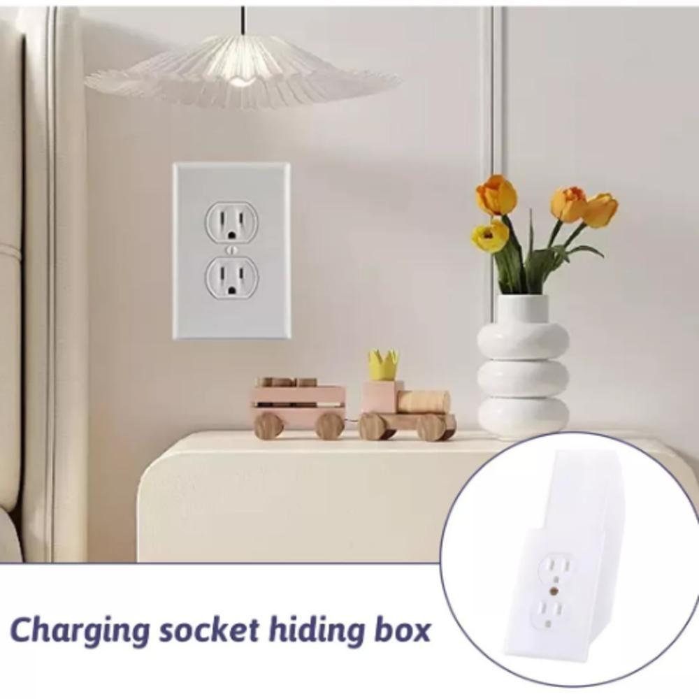 Cofre Secreto Tomada Embutir Parede Camuflado Oculto Dinheiro Porta Joias Dolar Invisivel - 2